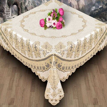 Скатерть жаккардовая квадратная, 200*200 см, Польша.