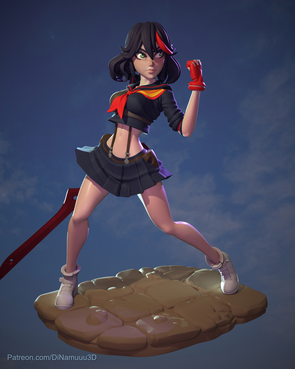 Рюко Матой Убей или умри Фигурка NSFW Ryuuko Matoi Kill la Kill