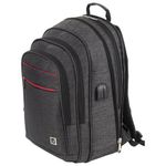 Рюкзак BRAUBERG URBAN универсальный, с отделением для ноутбука, USB-порт, Progress, 48х14х34 см, 229873