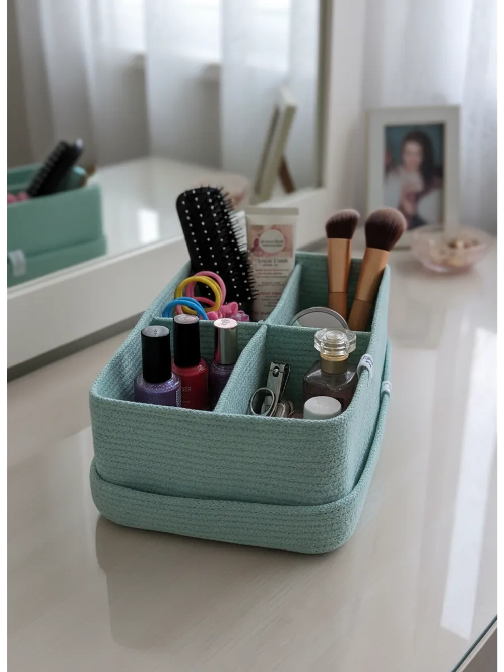 Корзина плетеная для хранения