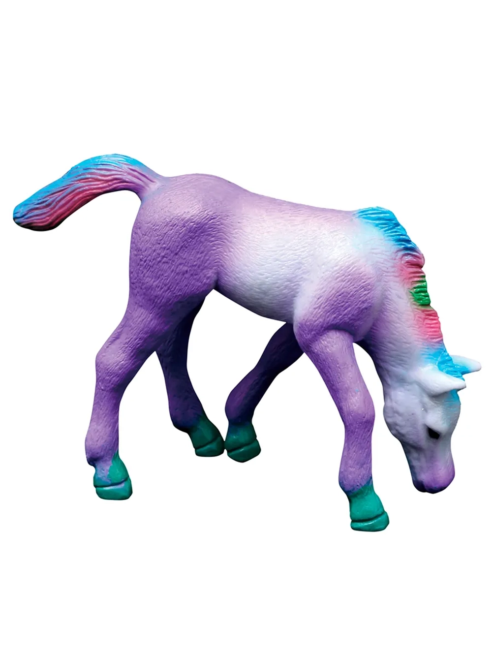 Набор фигурок животных Мир фэнтези Семья фиолетовых сказочных лошадей 2 шт