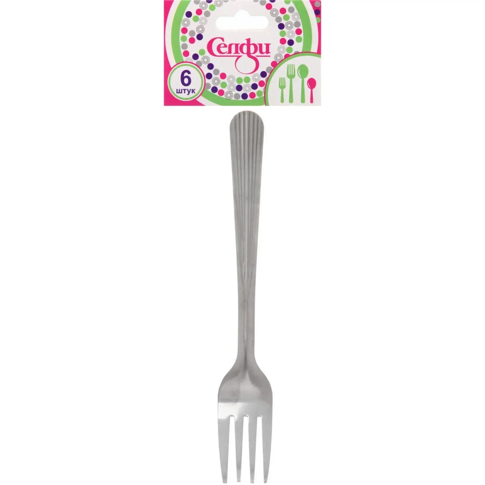 Набор вилок столовых 6шт «Полоски»