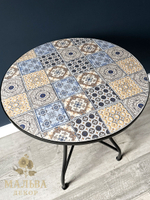 Стол "Пастельная мозаика" 60x60x71см