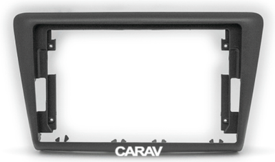 РАМКА SKODA Rapid 13+ 9" черная CARAV 22-1089