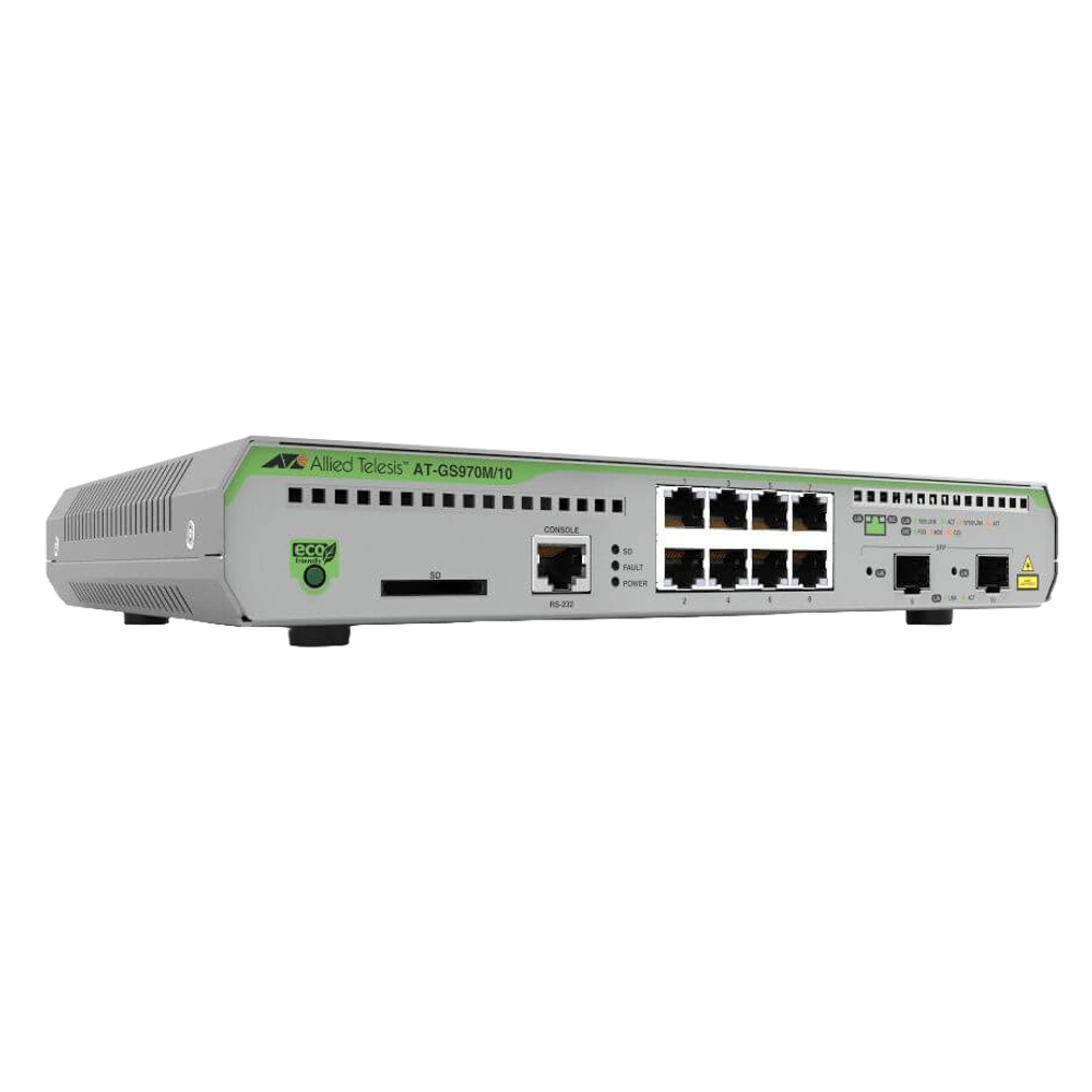 Коммутатор (свитч) Allied Telesis AT-GS970M/10