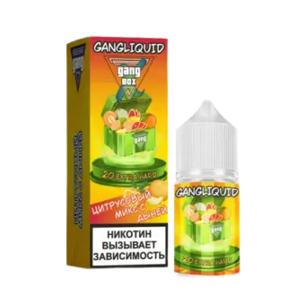 Жидкость Gang XBOX 2% Extra Hard 30ml - Цитрусовый Микс с Дыней