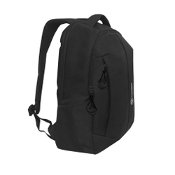 Фото черный городской рюкзак FORGRAD TORBER T9281-BLK из полиэстера меланж с отделением для ноутбука 15,6" с гарантией