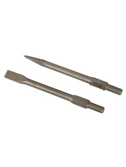 Отбойный молоток электрический ОМ-2200 Вихрь - 1750 Вт, 2200 уд/мин, в кейсе на колесах, пика и долото в комплекте, смазка, запасные щетки