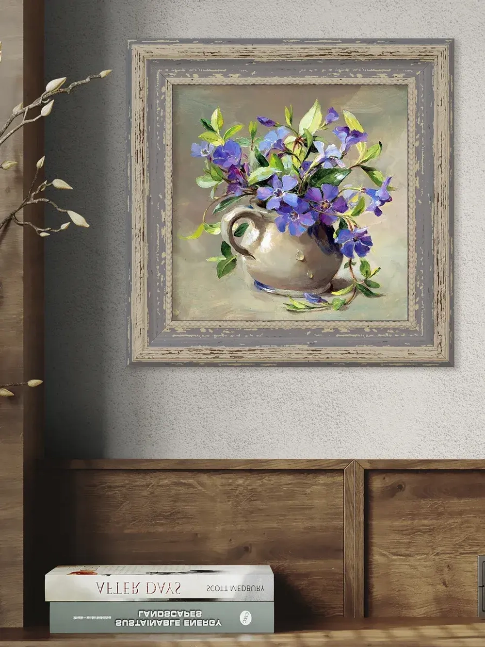 Картина на стену интерьерная на холсте 26*26 см