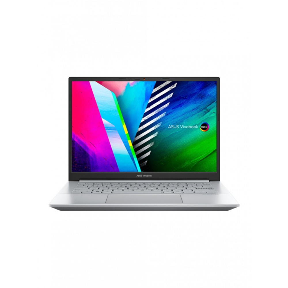 Ноутбук Asus VivoBook Pro 14 OLED K3400PA-KM014W 90NB0UY3-M02090 Intel Core i5 11300H, 3.1 GHz - 4.4 GHz, 8192 Mb, 14" 2.8K OLED 2880x1800, 512 Gb SSD, DVD нет, Intel Iris Xe Graphics, Windows 11 Home, серебристый