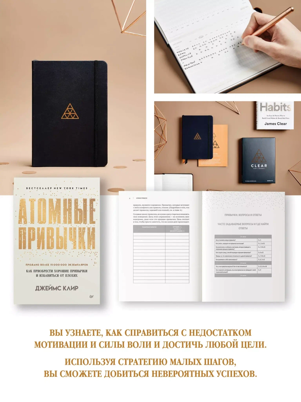 Атомные привычки. Как приобрести хорошие привычки и избавиться от плохих