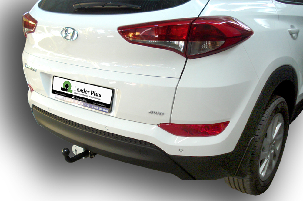 Фаркоп(прицепное) Лидер-Плюс для HYUNDAI TUCSON (TL) 2015-2018/ KIA SPORTAGE (QL) 2016-2018(паспорт и сертификат в комплекте)(без электрики)H226-A