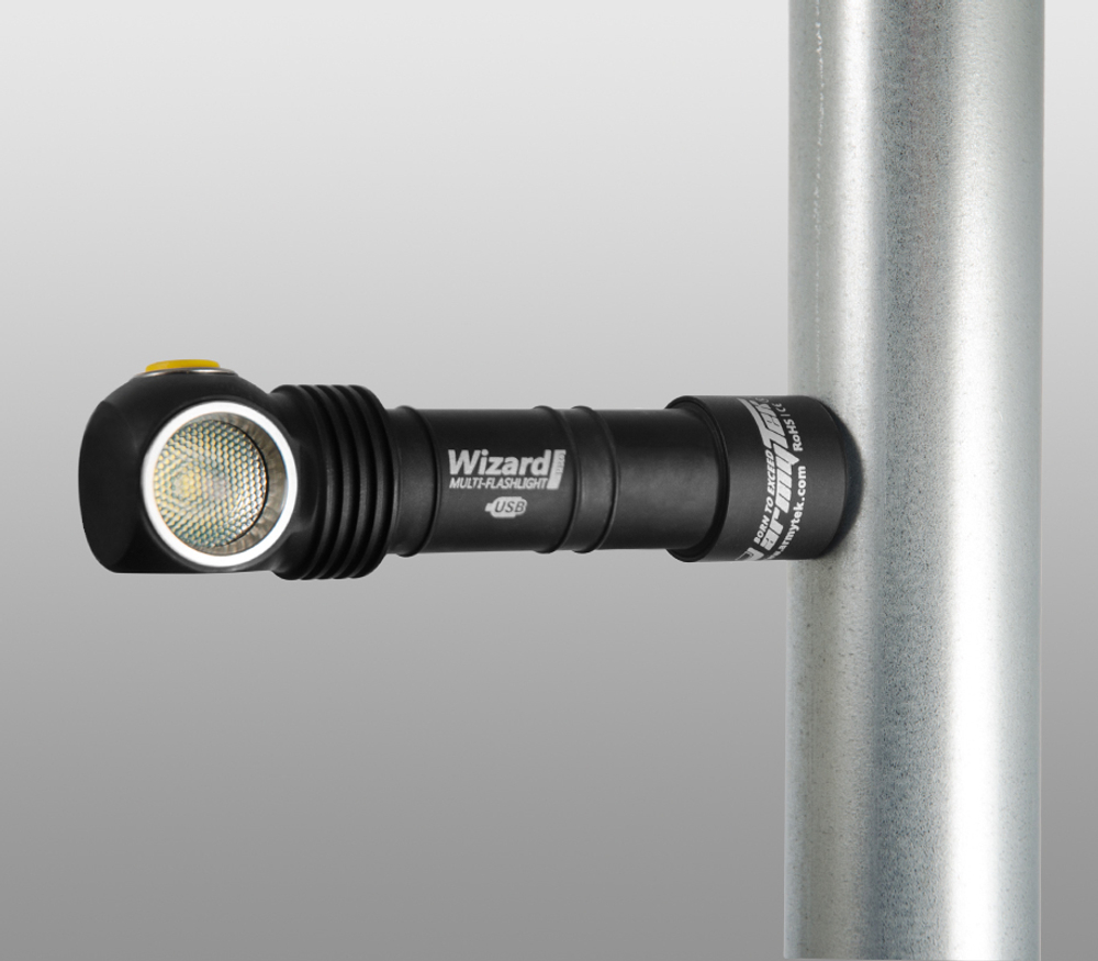 Мультифонарь Armytek Wizard Pro Magnet USB (тёплый свет) - фото 5
