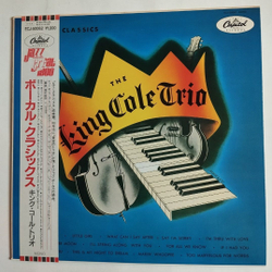 Винтажная виниловая пластинка LP The Nat King Cole Trio Vocal Classics (Japan 1975) (Obi)