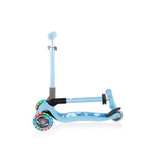 Самокат Globber Junior Foldable Fantasy Lights голубой