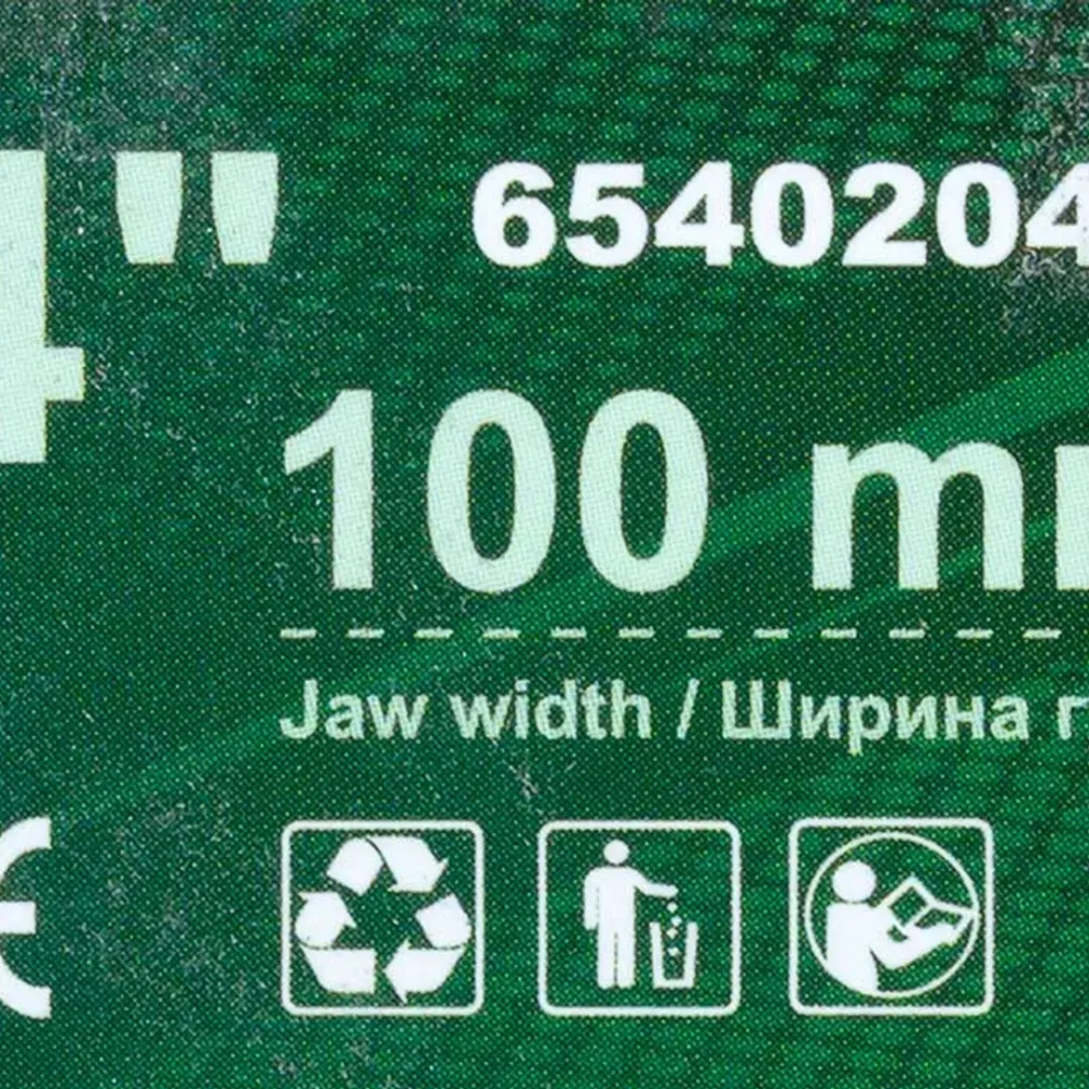 Тиски стальные поворотные с наковальней 4''-100мм RockForce RF-6540204W