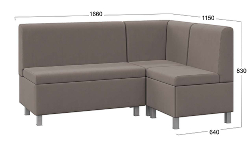 Диван  угловой «Каир» ГН №1 Исп.2