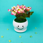 Цветы искусственные в горшочке «Летняя улыбка»