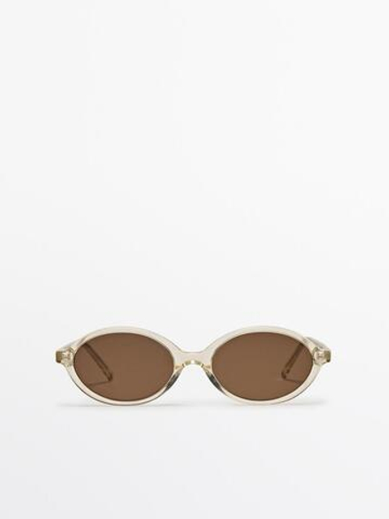 Massimo Dutti Солнцезащитные очки, желтый
