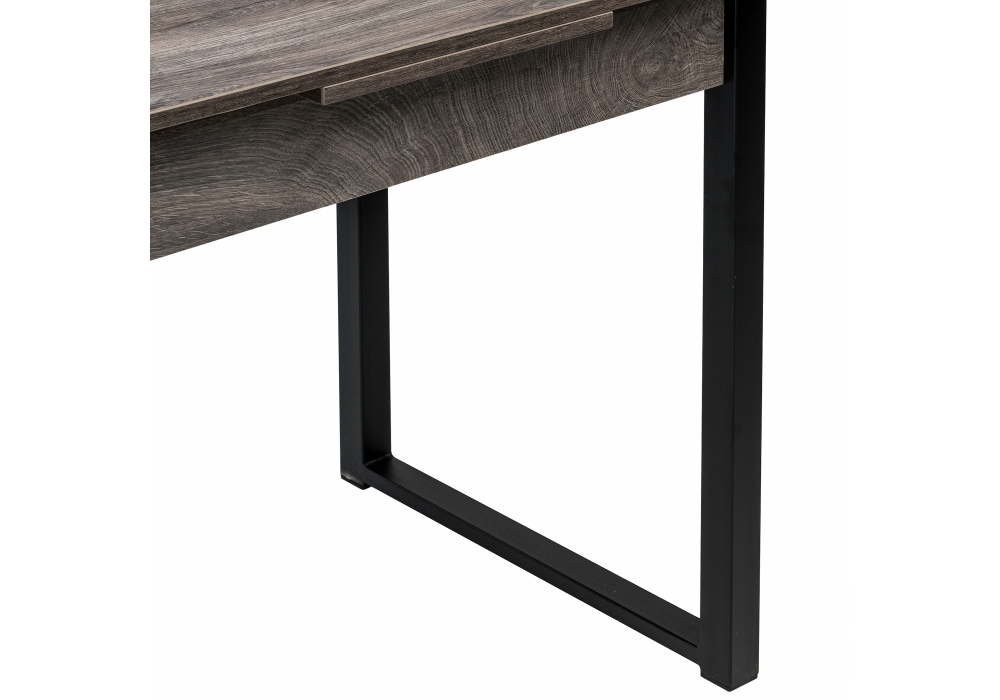 Стол деревянный Woodville Форли дуб рошелье, черный матовый