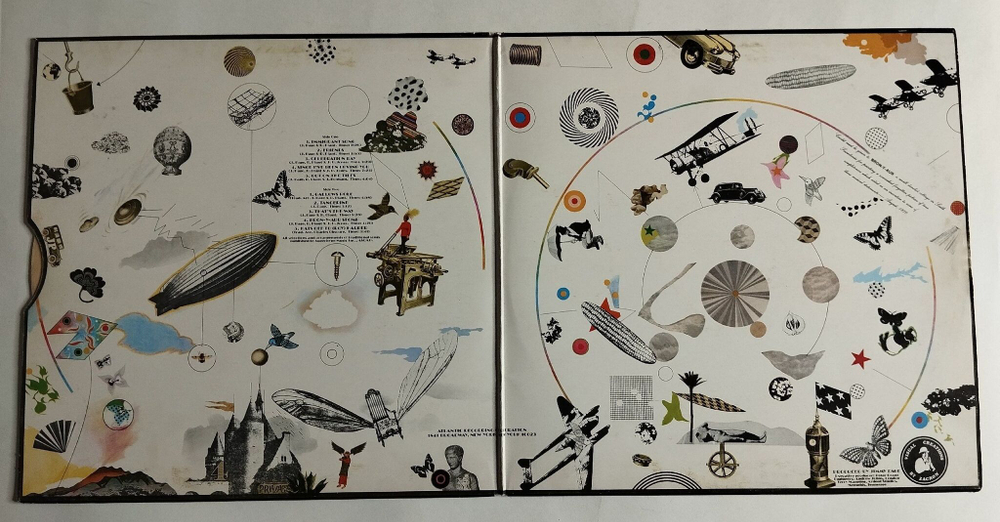 Винтажная виниловая пластинка LP Led Zeppelin III (France 1975)