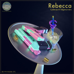 Фигурка Ребекка Киберпанк: Бегущие по краю REBECCA CYBERPUNK EDGERUNNERS