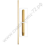 Ручка Filmop деревянная (130 см, диаметр - 24 мм, крепление - резьба и отверстие)