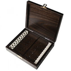 Шкатулка для абразивов TSPROF, дубовая, 10 мест