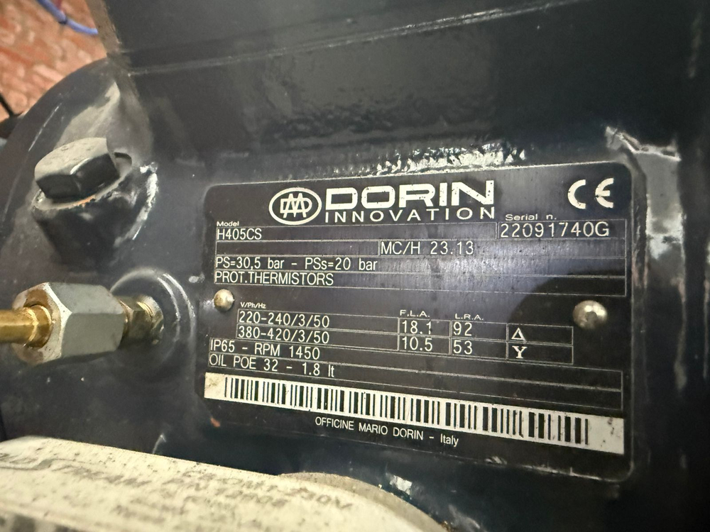 ЦХМ на базе Dorin PS=30.5 bar - PSs=20 bar