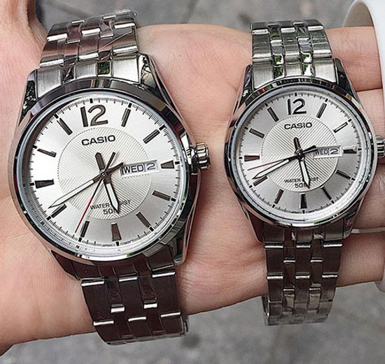 Парные часы Casio Standard: MTP-1335D-7A и LTP-1335D-7A