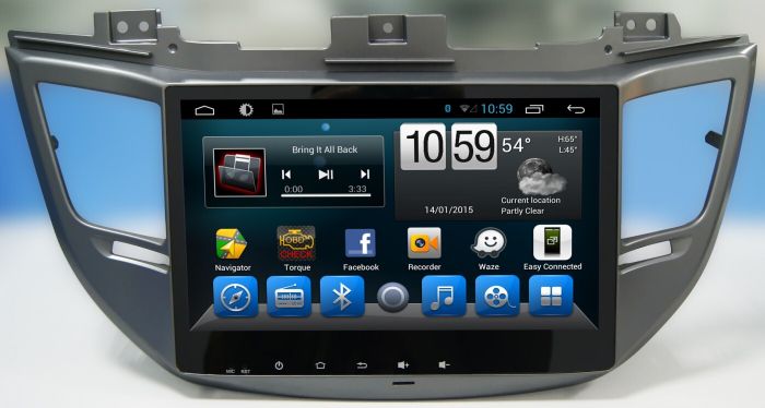 Магнитола для Hyundai Tucson 2016-2018 - Kuberg KR-1080-S9 на Android, SIM-слот