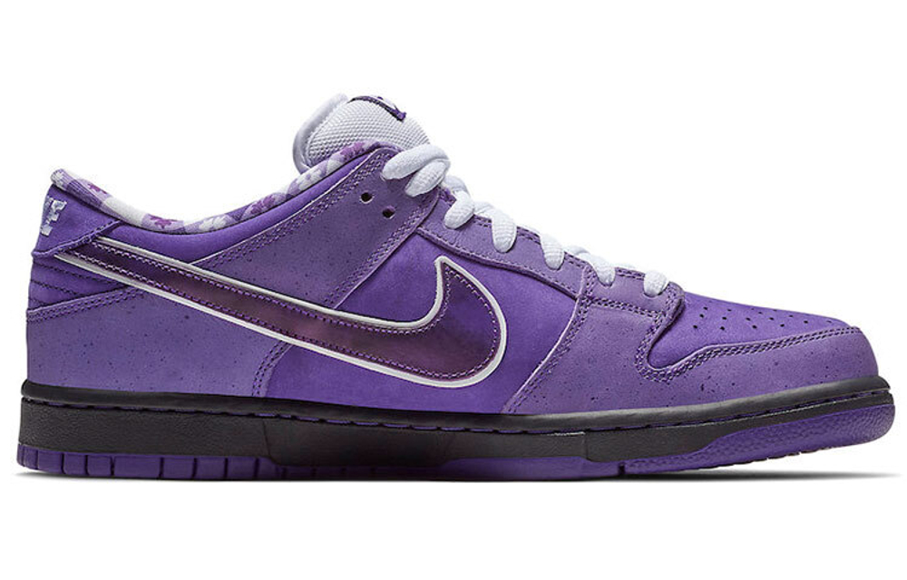 CONCEPTS x Nike Dunk SB Pro purple lobster low-top sneakers for men and women the same style blackcurrant purple