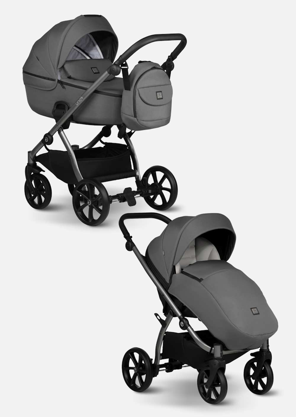 Tutis Коляска 2 в 1 UNO 5+ Essential Canella