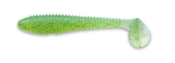 Приманка силиконовая Keitech Swing Impact Fat 4.8" #424 Lime Chartreuse
