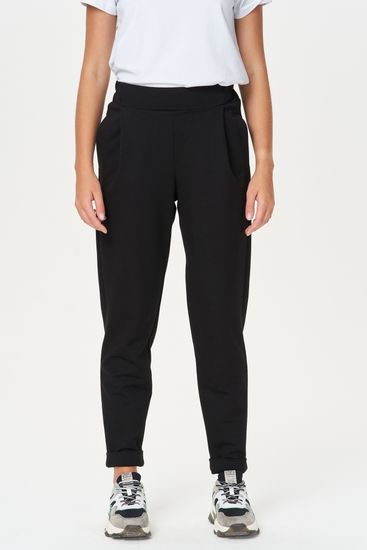 Брюки женские свободные со складками на поясе Лори B0110-O99