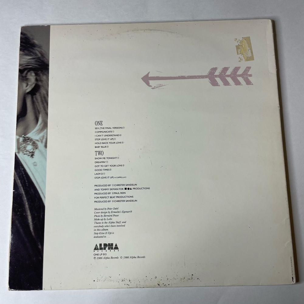 Винтажная виниловая пластинка LP Paul Rein Communicate (Швеция 1986)