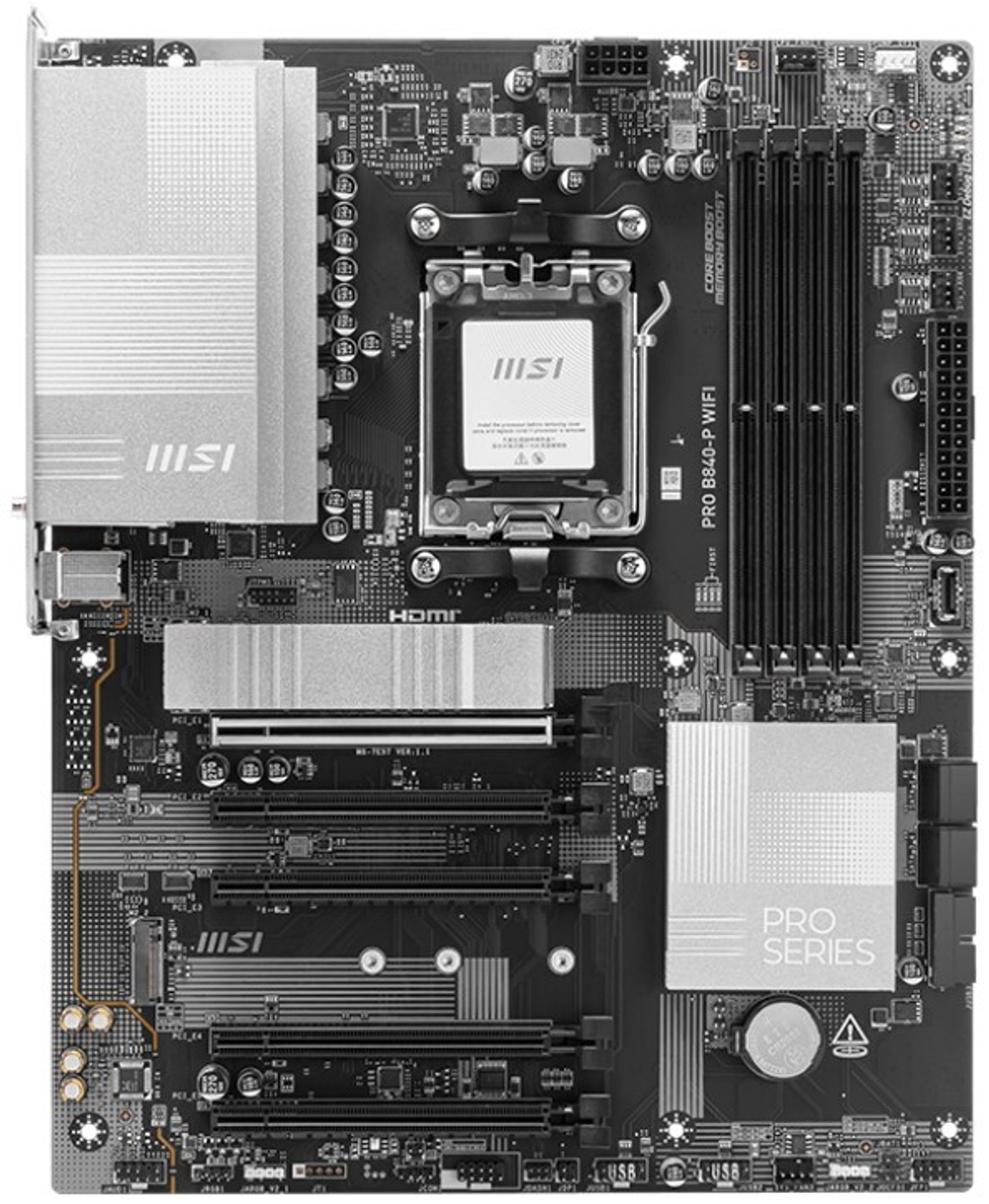 Материнская плата ATX MSI PRO B840-P WIFI