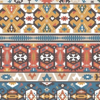 Tribal navajo seamless pattern