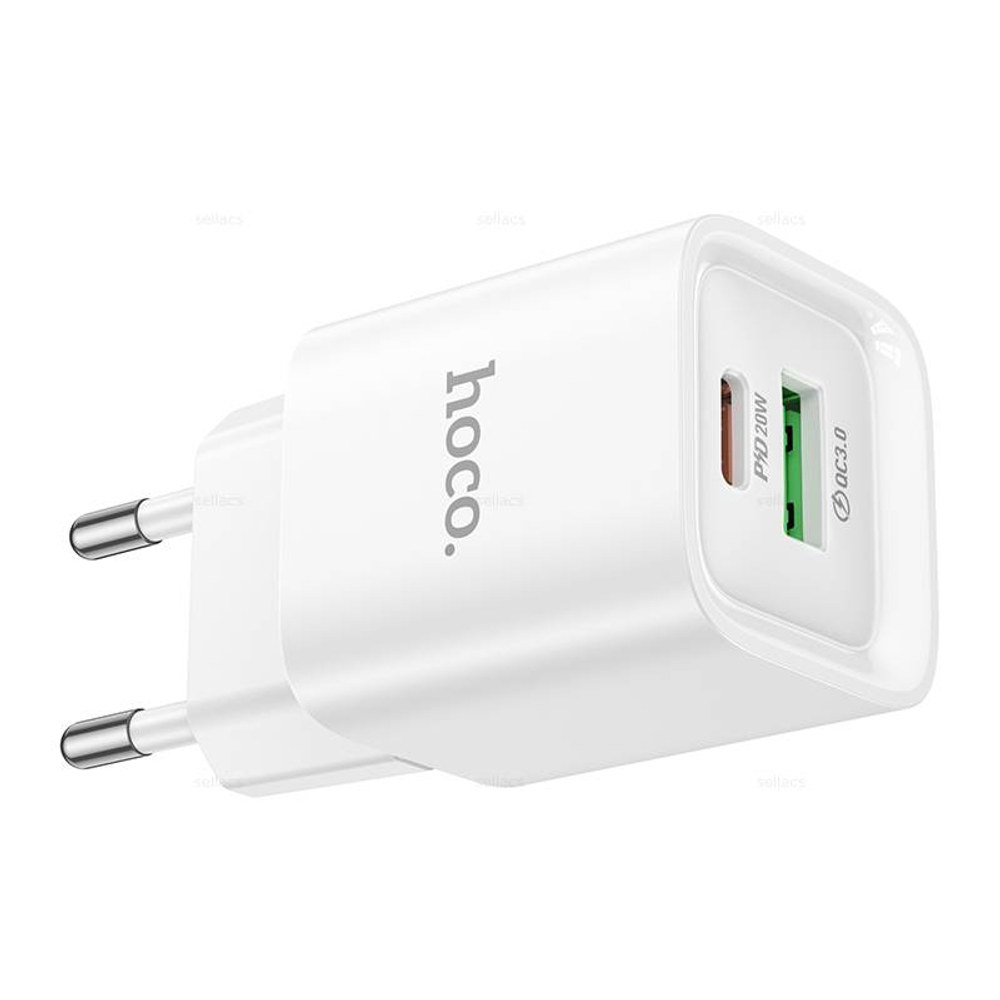 Зарядное устройство Hoco C147A PD20W+QC3.0 (white)