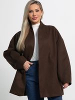 Пальто Мелания (горький шоколад) Б15185-5М LT Collection