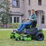 Райдер садовый GC82ZT107 аккумуляторный с нулевым радиусом разворота Greenworks Арт. 7404107, 82V, без АКБ и ЗУ