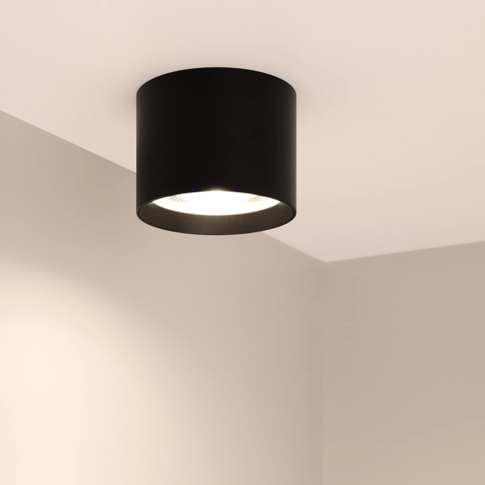 Светильник SP-DICE-R77-10W Warm3000 (BK, 24 deg, 230V) (Arlight, IP54 Металл, 5 лет) 046626
