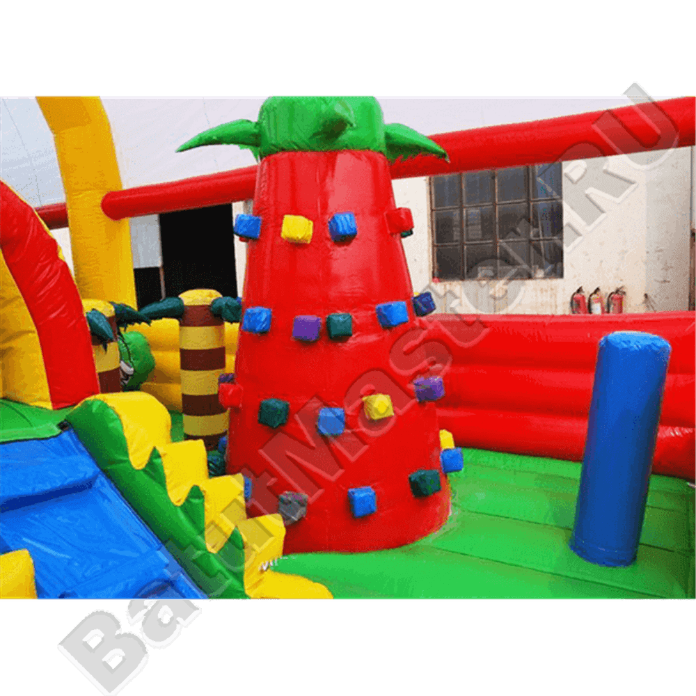 Коммерческий надувной батут "Радуга 2" 12*6*6 м