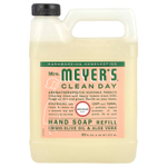 Mrs. Meyers Clean Day, Refill мыло для рук, герань, 975 мл (33 жидк. Унции)