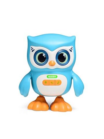 Игрушка детская Сова интерактивная цвет синий (S-004A-1)