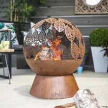 Чаша для костра La Hacienda Leaves Globe, ⌀50 см