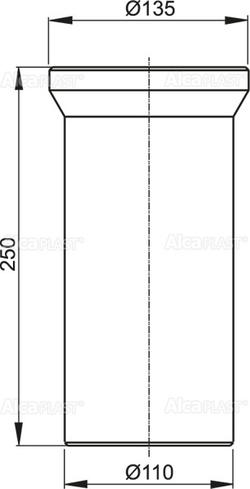 Насадка A91-250 для унитаза 250 мм