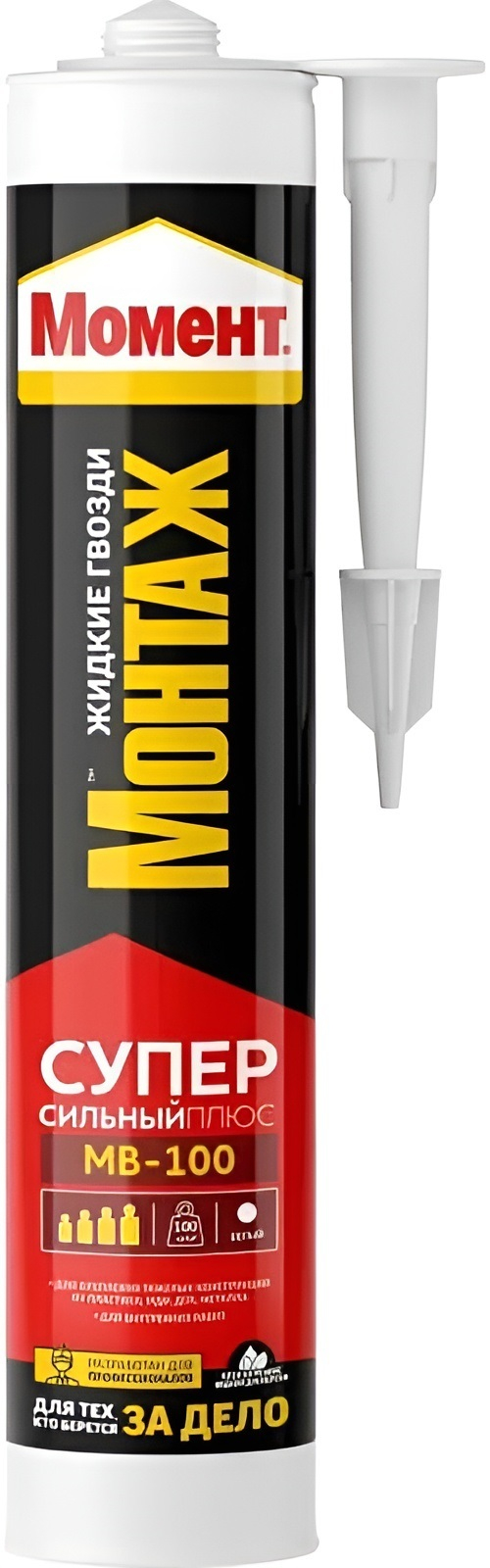 Клей Монтаж МВп-70 Суперсильный 250 г белый Момент