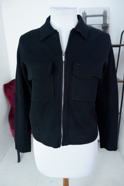 Кофта BEFREE на молнии стильная 44 размер