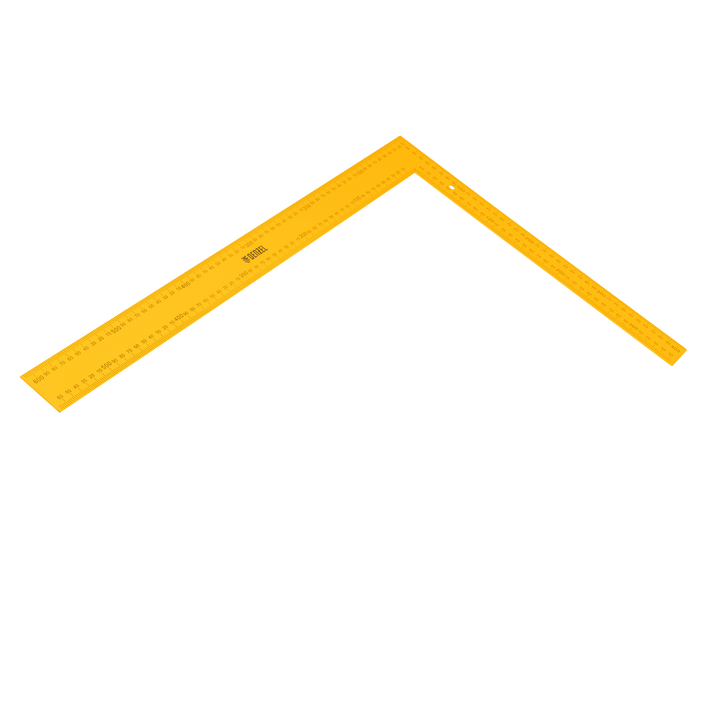 Угольник стальной, 400 х 600 мм Denzel